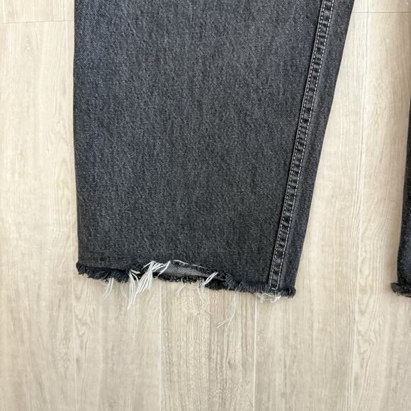 Levis Carpenter Jeans Mens 36x30** Faded Black Loose Baggy Grunge Raw Hem READ - Picture 10 of 16